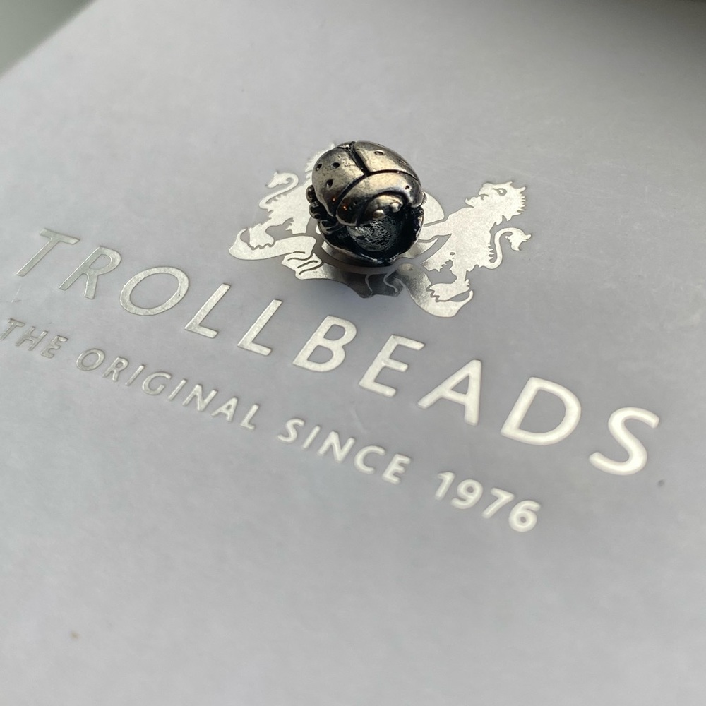Ladybug Trollbead, Silver